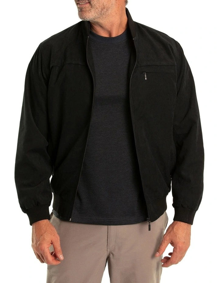 MICROFIBRE BOMBER JACKET