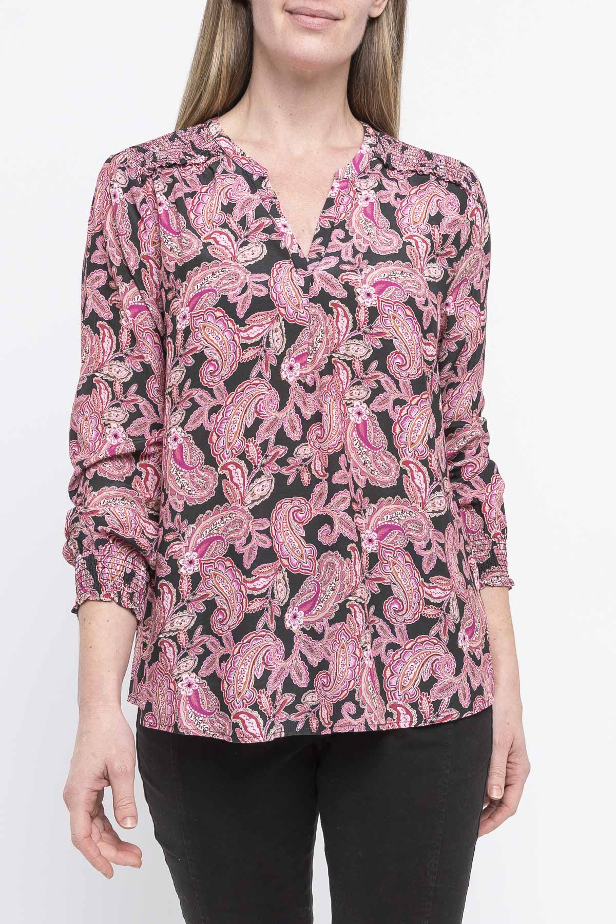 ROSE PAISLEY TOP